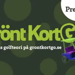 Premiär för Grönt Kort Go! Barnens golfteori på grontkortgo.se. En fadderrunda golf väntar!