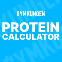 Gymkungen Protein Calculator. Beräkna ditt dagliga protein per kg kroppsvikt för optimal träning.
