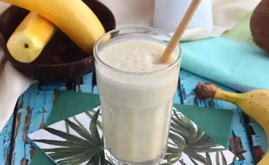 Banan milkshake - Recept för perfekt krämighet & smakbalans