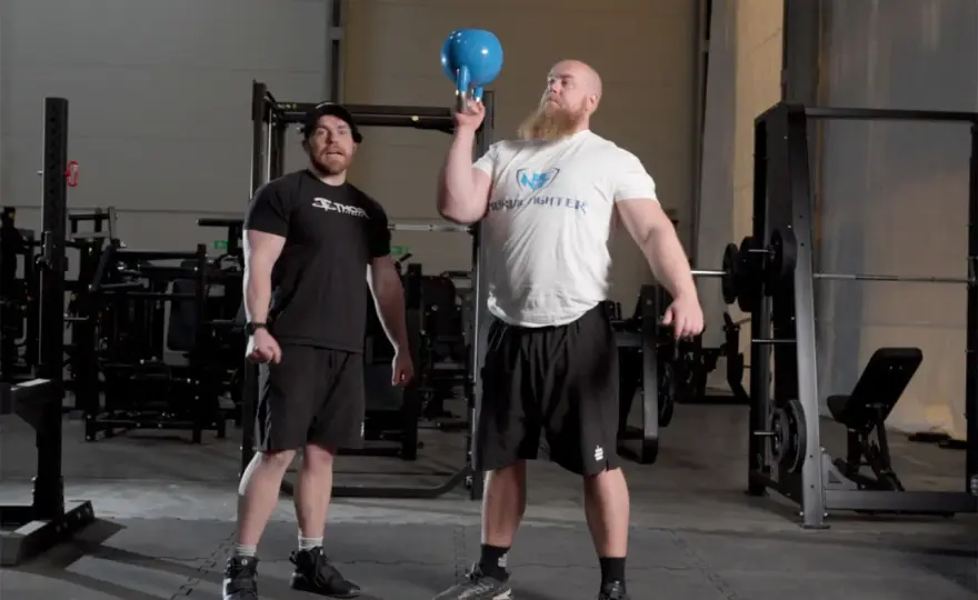 Kettlebell Press - Bygg styrka & stabilitet säkert