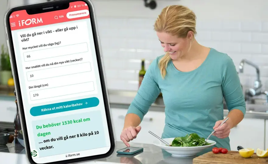 Kalorier per dag - Hitta ditt unika energibehov enkelt