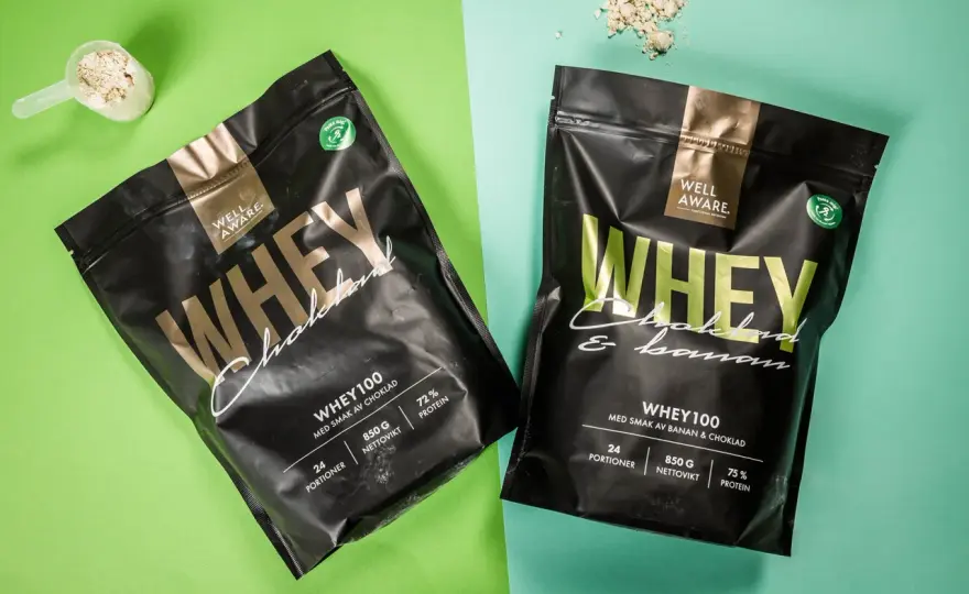 Whey 100 vs 80 - Välj rätt protein för dina mål
