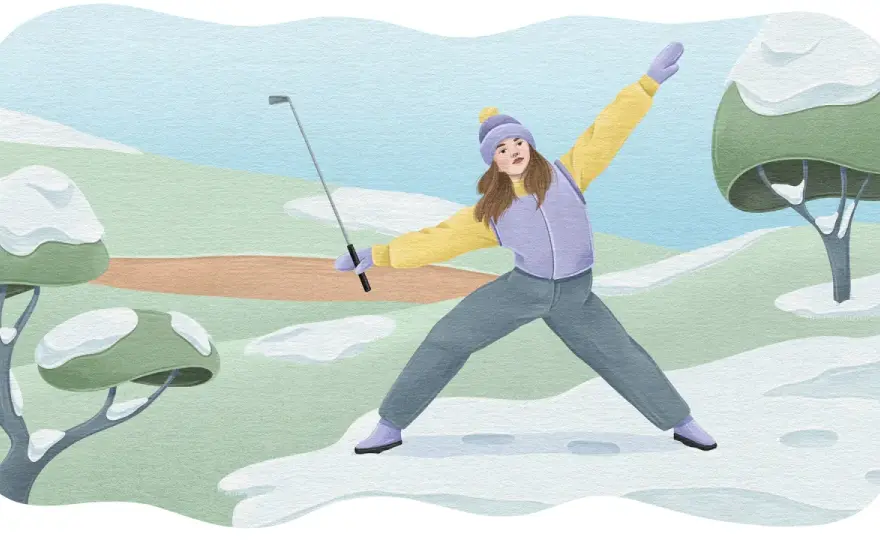 Vintergolf i Sverige - Spela smartare i kylan