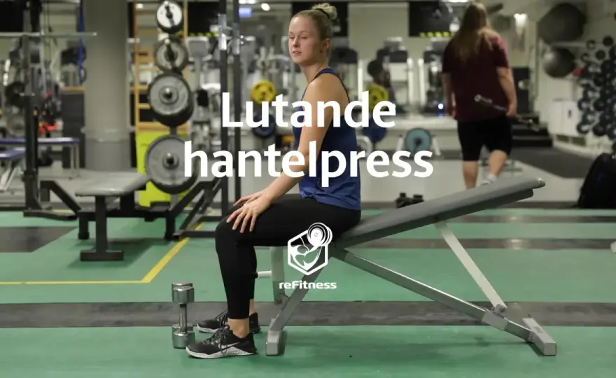 Lutande hantelpress - Bygg övre bröstet effektivt - Din guide