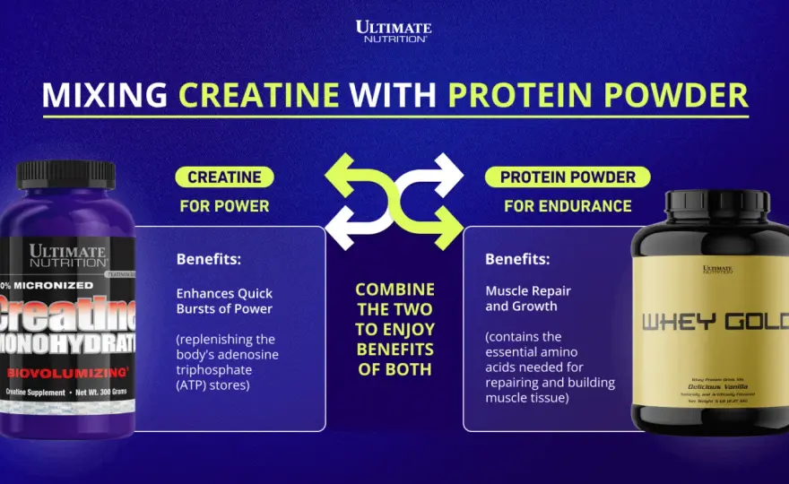 Kreatin och protein - Så kombinerar du dem för bäst effekt