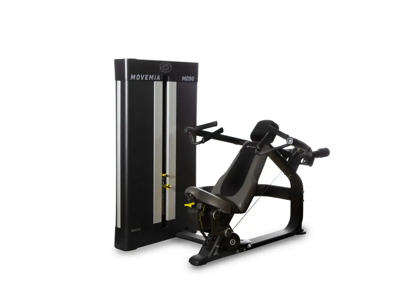 En Moviemia M090 flyes maskin för bröstträning.
